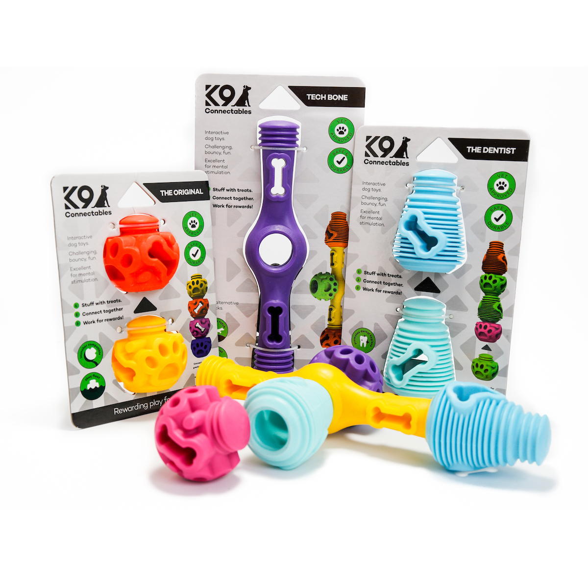 K9connectable interactive dog toys –