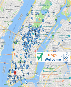 New York City Dog Friendly Hotels, Dog Parks....