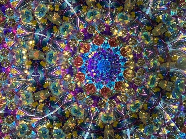 A view of the World's Largest Kaleidoscope.  Courtesy of Emerson Inn & Spa.
